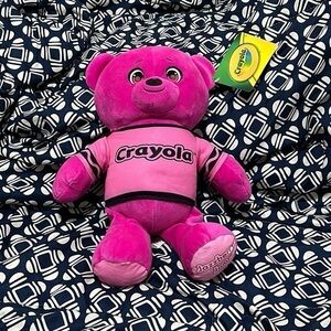 Jazzberry Jam Pink Crayola Bear Plushie